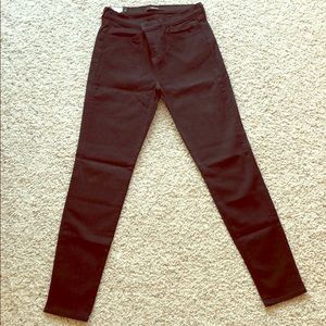 J Brand - Maria High Rise - Skinny - Black - 30